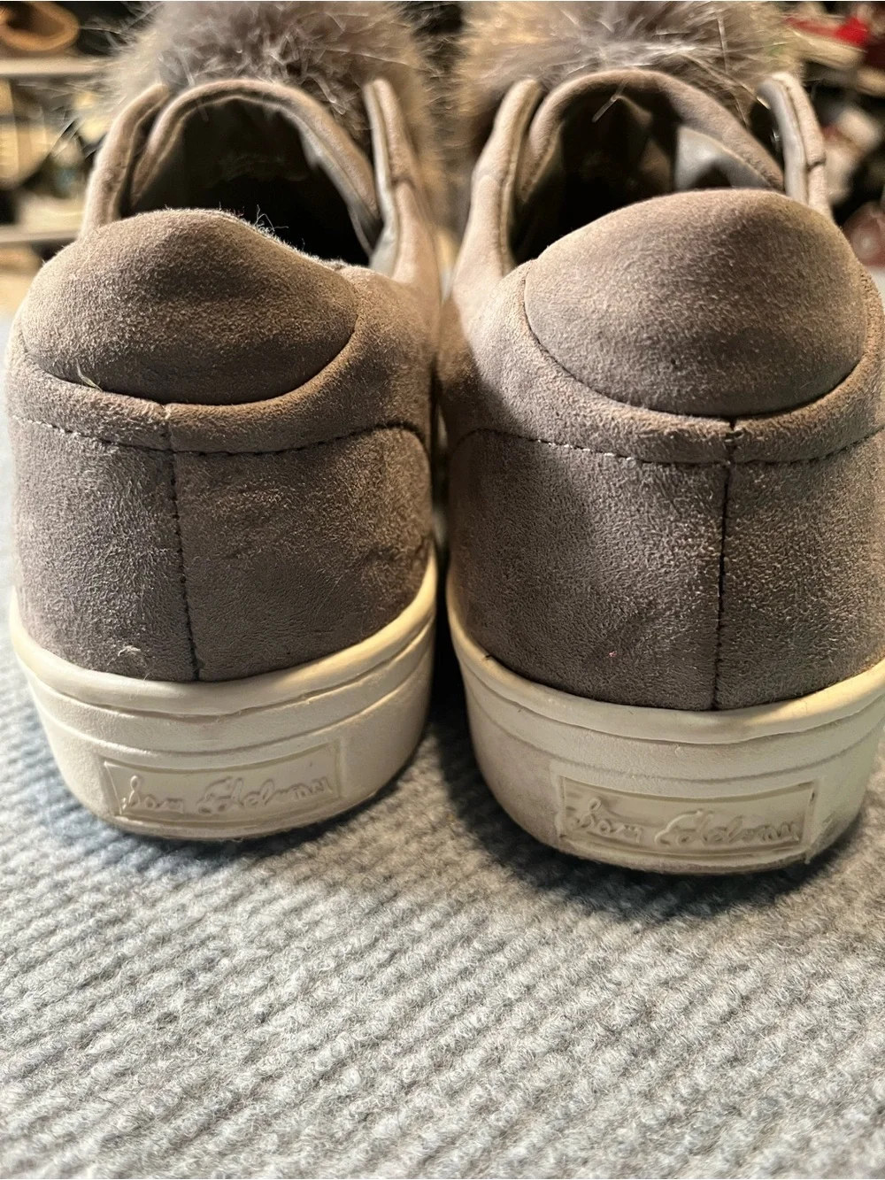 Sam Edelman gray slip